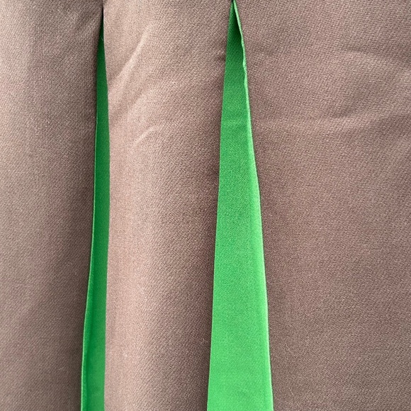 Tuckernuck Demitasse Griffiths Sleeveless Lined Mock Neck Dress Brown Medium - Picture 6 of 10